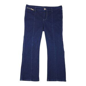 Spartina 449 Womens Denim Pants Jeans Size 14 Cotton & Spandex Blend Dark Wash